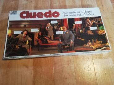Cluedo Das klassische Detektivspiel Parker komplett in guten Zustand(Karton mit Gebrauchsspuren und geklebt)