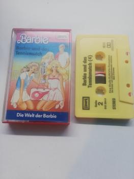 Barbie Folge 4 und das Tennismatch Gelb Die Welt der Barbie 515264.0 Europa Plastikfenster beim Tonband fehlt
