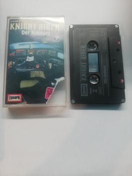 Knight Rider Folge 7 Der Konkurs 4-fach Silber geschraubt Schwarz mit Weißen Druck Seltene Auflage 514.440.0 Europa Frontcover Abriss