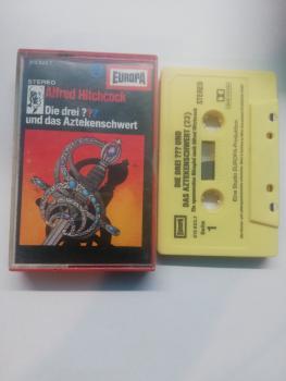 Die Drei Fragezeichen Folge 23 und das Aztekenschwert Gelb 515923.7 Europa Innencover beschrieben