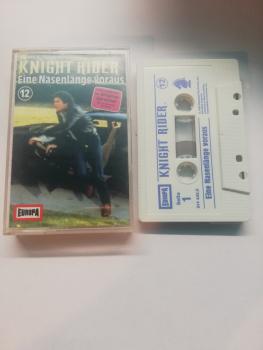 Knight Rider Folge 12 Eine Nasenlänge voraus Weiß mit Blauen Druck 514 445.0 Europa