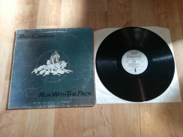 Bad Company Run with the Pack 1976 Island Records 27000 XOT Deutsche Pressung VG+/VG