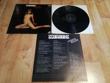 Scorpions Virgin Killer 1976 RCA PPL 1-4225 Deutsche Pressung Unzensiert Black Label VG+/VG+