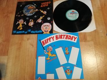 Video Kids The Invasion of the Spacepeckers 1984 Break Records 841023 Holländische Pressung VG+/VG+