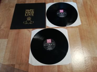Simple Minds Live in the City of Light 1987 Virgin Records 303069 Doppel LP Deutsche Pressung VG+/VG+