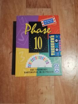 Phase 10 Das spannende Kartenspiel 10 Phasen No.70321.2 aus dem Jahre 1992 FX Schmid ohne Anleitung