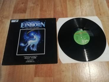 Das letzte Einhorn Original Filmsoundtrack 1982 Virgin 205732-320 Deutsche Pressung VG/VG