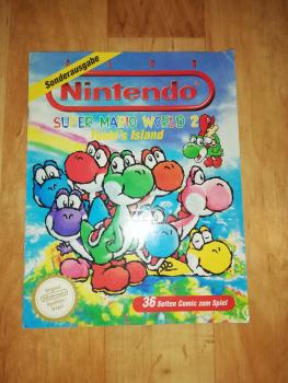 Nintendo Sonderausgabe Super Mario World 2 Yoshi`s Island Comic zum Spiel