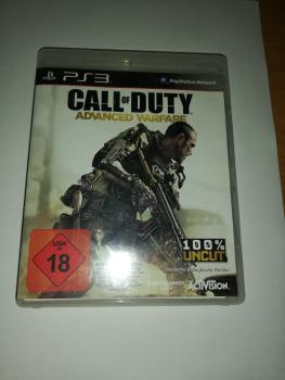Call of Duty Advanced Playstation 3 Warfare BLES 02077 USK ab 18 Jahren