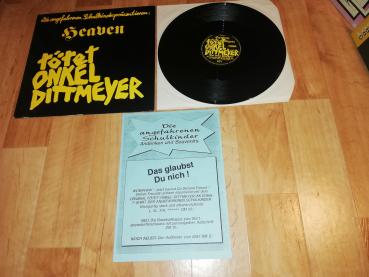 Die angefahrenen Schulkinder-Tötet Onkel Dittmeyer 1991 Pogo Pop Music LC 8621 No 2714 Deutsche Pressung Signiert von Heaven
