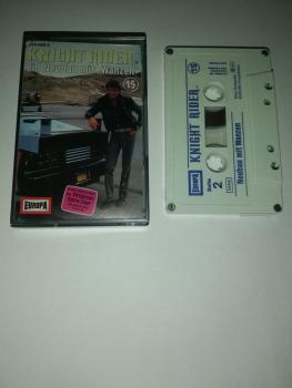 Knight Rider Folge 15 Ein Neubau mit "Wanzen" 4-fach Silber geschraubt Weiß-Blau 514 448.5 Europa(Außencover beschrieben)