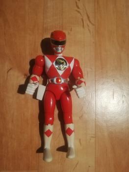 Power Rangers Red Ranger 21 CM ohne Waffen 1993 Bandai