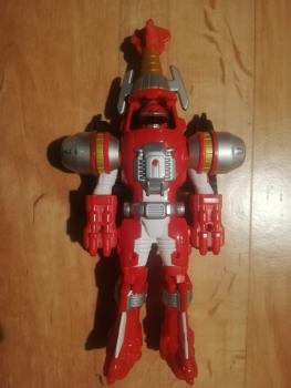 Power Rangers Operation Overdrive rot Turbo Drill Ranger 2006 Bandai
