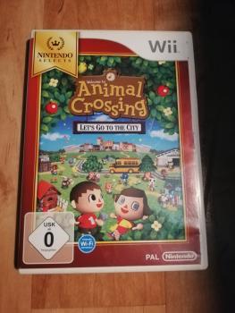 Wii Animal Crossing : Let´s go to the City komplett mit Anleitung Selects Edition