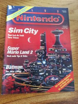 Nintendo Club-Heft Jahrgang 5 Ausgabe 1 Juni 1993 ohne Poster mit Mini-Abris auf Frontcover oben links