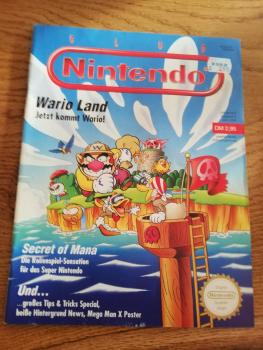 Nintendo Club-Heft Jahrgang 6 Ausgabe 3 Juni 1994 mit Poster in sehr guten Zustand