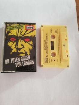 Edgar Wallace Folge 1 Die Toten Augen von London 5-fach Silber geschraubt Gelb mit Gelben Aufkleber 516100.2 Europa