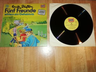Fünf Freunde Folge 15 wittern ein Geheimnis 115707.8 Europa Deutsche Pressung VG/VG+