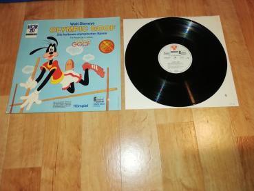 Walt Disneys Olympic Goof Hörzu Disneyland Records SHZD 9621 Deutsche Pressung VG+/VG+