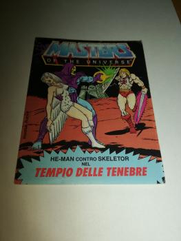 Masters of the Universe Mini Comic He-Man gegen Skeletor in Der Tempel der Finsternis/ He-Man contro Skeletor nel Tempio delle Tenebre