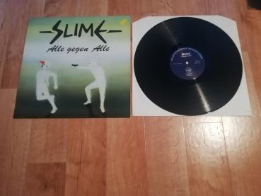 Slime Alle gegen Alle 1983 Aggressive Rockproduktionen – AG 0018 Deutsche Pressung Mint/VG+