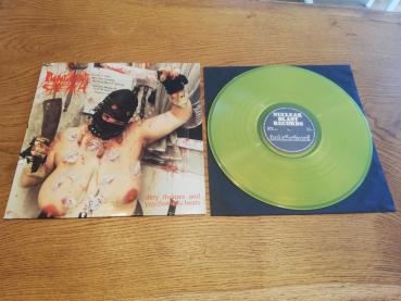 Pungent Stench Dirty Rhymes and Psychotronic Beats 1993 Nuclear Blast NB 078 Gelbes Vinyl Deutsche Pressung NM/VG+