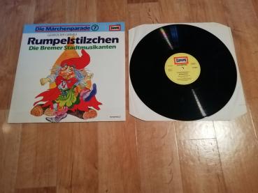 Die Märchenparade Folge 7 Rumpelstilzchen/Die Bremer Stadtmusikanten Europa 115429.0 Deutsche Pressung VG/VG+