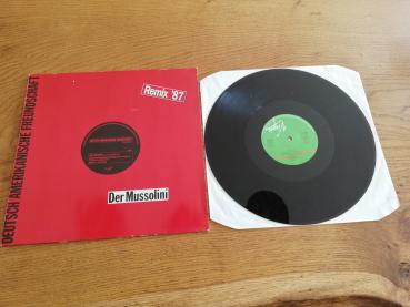 Deutsch Amerikanische Freundschaft Der Mussolini 1987 Virgin 608915 Deutsche Pressung VG+/VG