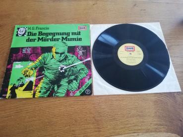 H.G. Francis Neon Gruselserie Folge 7 Die Begegnung mit der Mörder-Mumie Europa 115688.8 Deutsche Pressung VG/VG+
