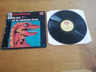 Die Drei Fragezeichen Folge 7 und der unheimliche Drache 1979 Europa 115907.0 Deutsche Pressung VG-/VG-