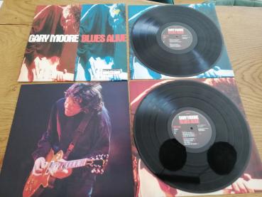 Gary Moore Blues Alive 1993 Virgin 0777 7 87798 1 0 Doppel LP Limited Edition No. 06884 incl. Poster UK Pressung NM/VG+