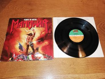 Manowar Kings of Metal 1988 Atlantic 781930-1 Deutsche Pressung VG-/VG