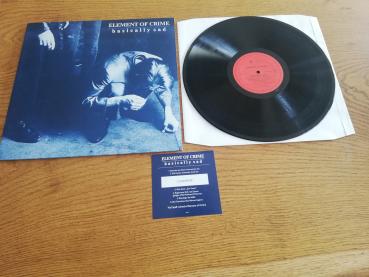 Element of Crime Basically Sad 2016 Vertigo 477913-1 Deutsche Pressung NM/VG+