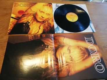 Doro-Doro 1990 Vertigo 846194-1 Limited Edition Deutsche Pressung NM/VG (incl Poster)