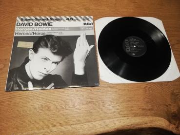 David Bowie Heroes/Helden Super-Sound-Single Disco-Remix 1977 RCA PC 9821 Deutsche Pressung VG+/VG+