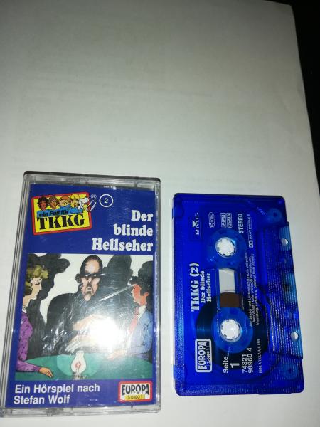 TKKG Folge 2 Der blinde Hellseher Blau 7432198960-4