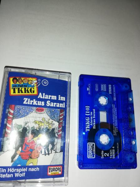 TKKG Folge 10 Alarm im Zirkus Sarani Blau 74321989684 Europa