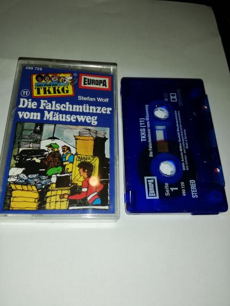 TKKG Folge 11 Die Falschmünzer vom Mäuseweg Blau 490729-209