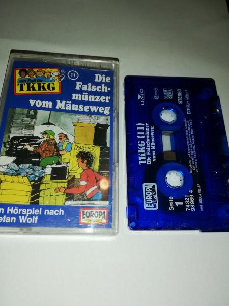 TKKG Folge 11 Die Falschmünzer vom Mäuseweg Blau 8287660408 4/2 Europa