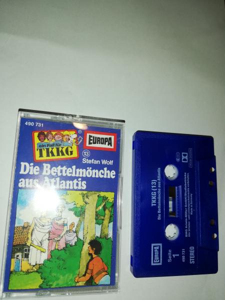 TKKG Folge 13 Die Bettelmönche aus Atlantis Blau 490731-209