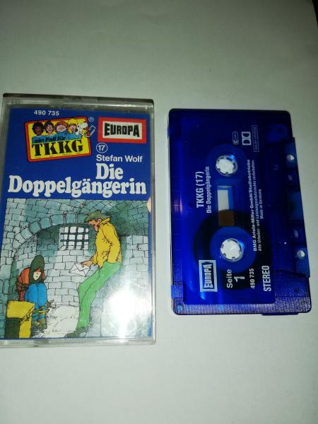 TKKG Folge 17 Die Doppelgängerin Blau 490735-209 Europa