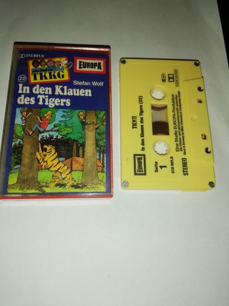 TKKG Folge 22 In den Klauen des Tigers 4-fach geschraubt Gelb 515801.0 Europa(Großes Fenster)
