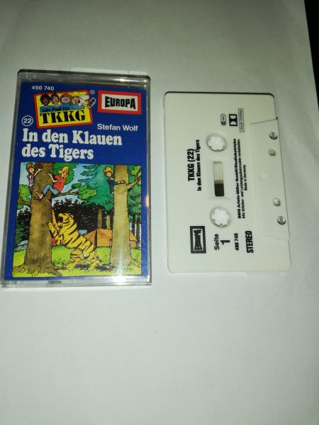 TKKG Folge 22 In den Klauen des Tigers Weiß 490740-209