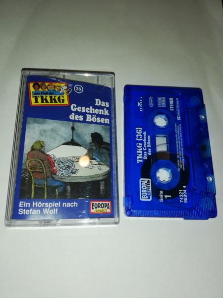 TKKG Folge 36 Das Geschenk des Bösen Blau 8869720799 4/3