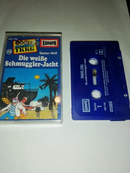 TKKG Folge 38 Die weiße Schmuggler Jacht Blau 490756-209