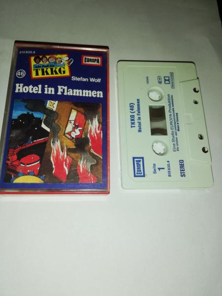 TKKG Folge 46 Hotel in Flammen Weiß Blau 515835.4 Europa