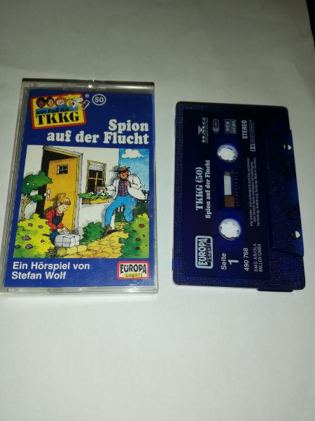 TKKG Folge 50 Spion auf der Flucht Blau 490768 PC 209