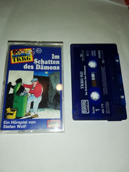 TKKG Folge 61 Im Schatten des Dämon Blau 490779 PC 209