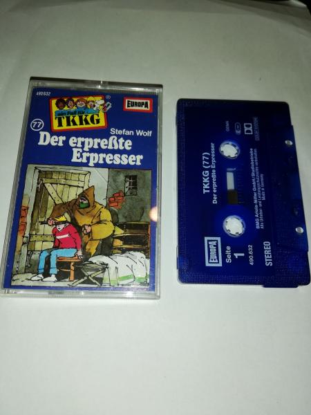 TKKG Folge 77 Der erpreßte Erpresser Blau 490632-209