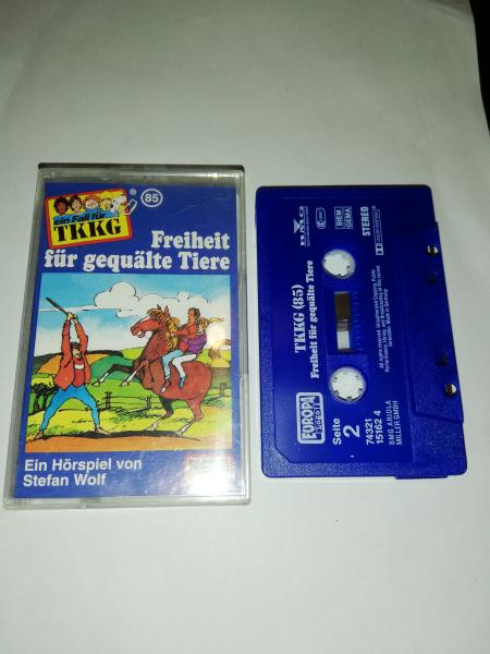 TKKG Folge 85 Freiheit für gequälte Tiere Blau 7432115162 4 PC 209 Europa